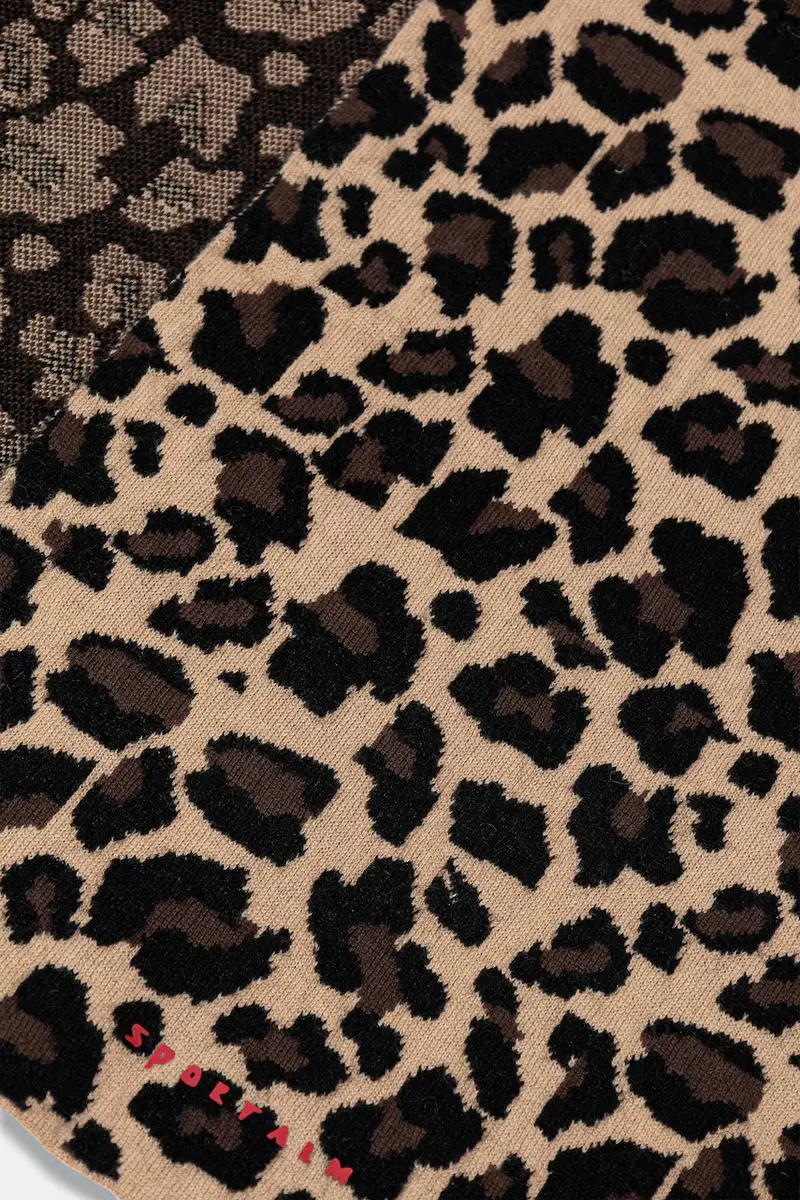 sciarpa in lana Tassilo Marrone miniatura 3