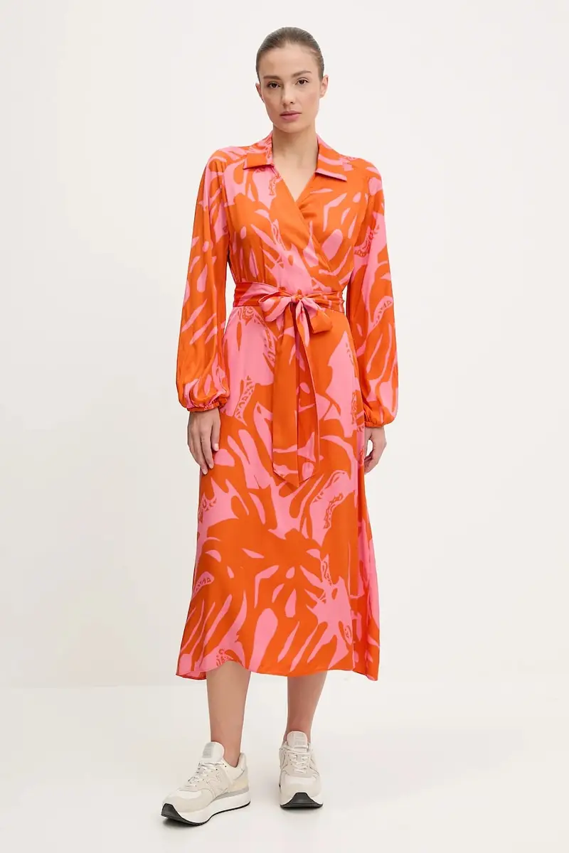 vestito colore arancione 550159