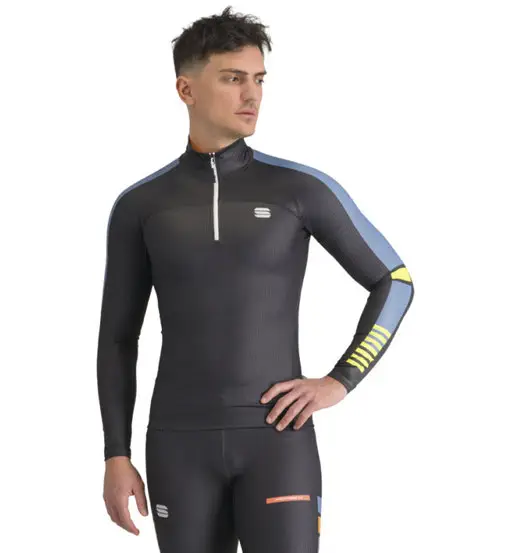 Apex M - maglia sci da fondo - uomo Black
