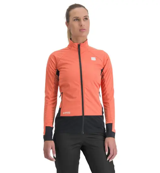 Apex W - giacca sci da fondo - donna Orange