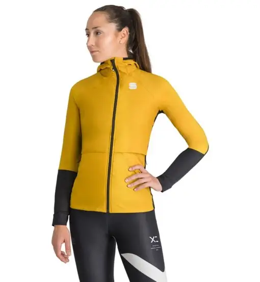 Cardio W - giacca sci da fondo - donna Yellow