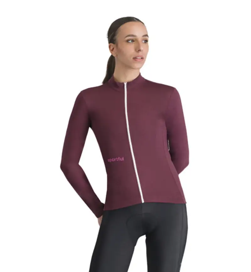 Classic W Thermal - maglia ciclismo maniche lunghe - donna Bordeaux