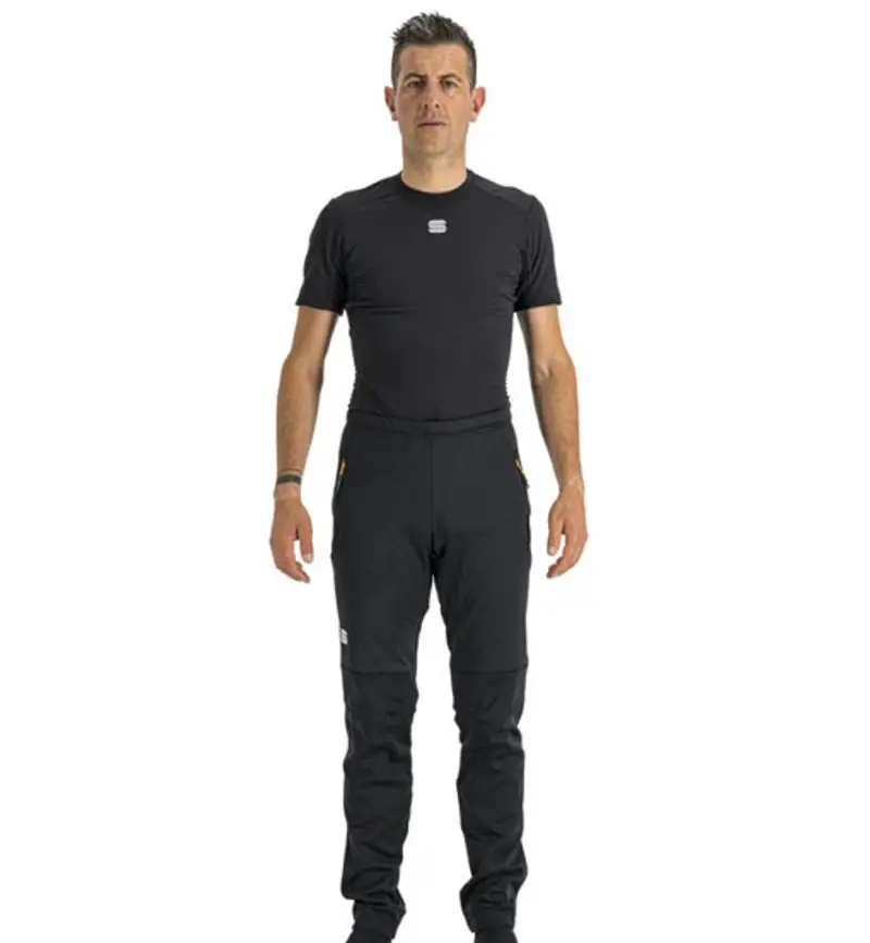 Engadin - pantalone sci di fondo - uomo Black