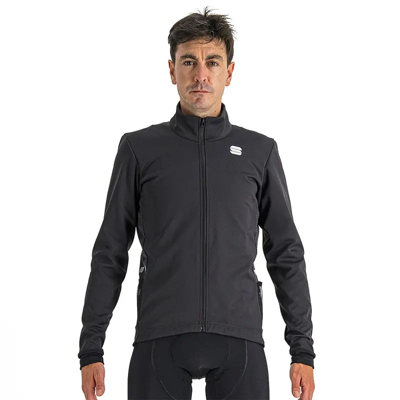 Giacca Ciclismo Neo Softshell Logo Nero Uomo M