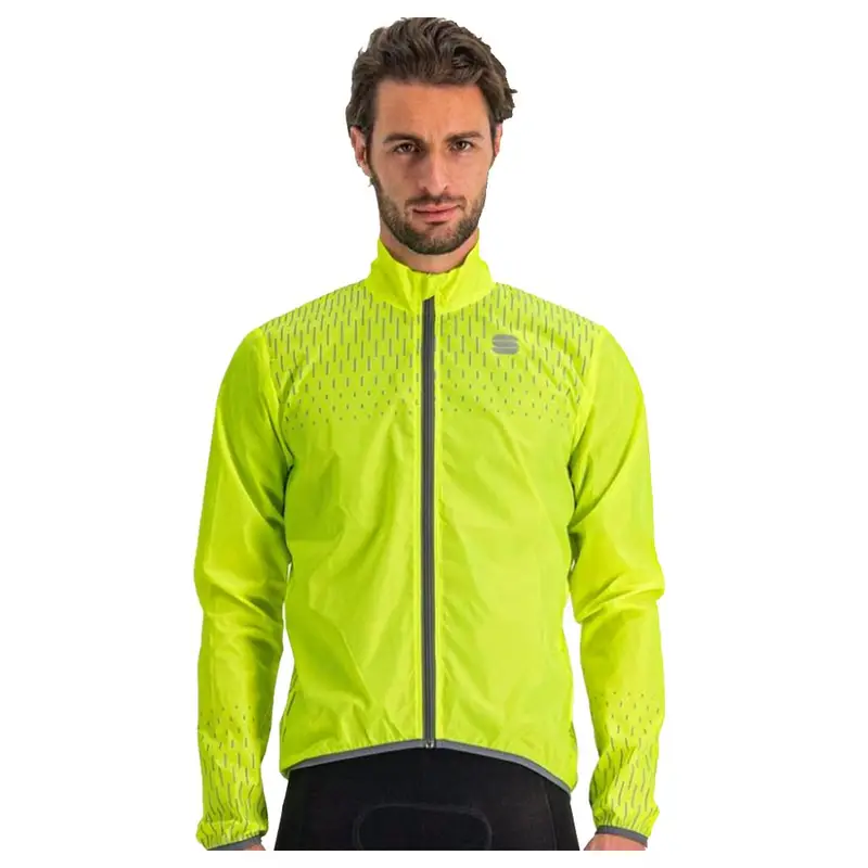 Giacca Ciclismo Reflex Giallo Fluo Uomo XXL