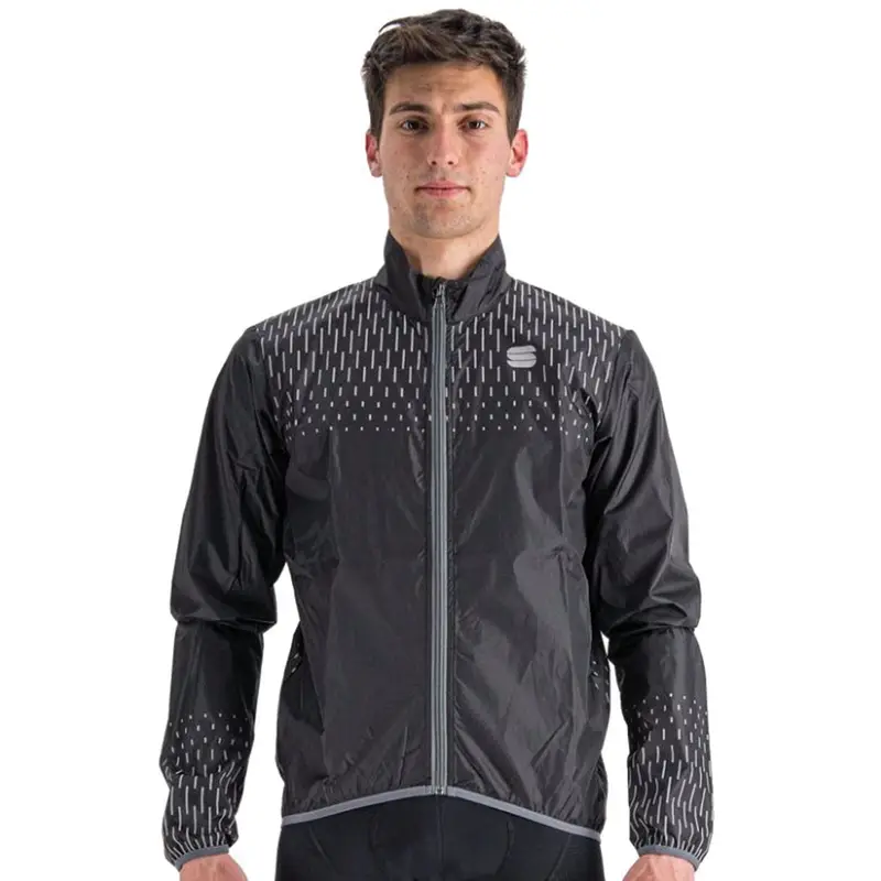 Giacca Ciclismo Reflex Nero Uomo XS