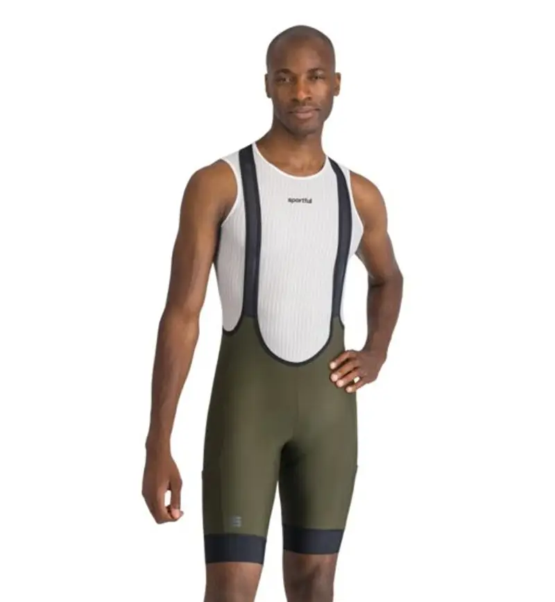 Giara 2 - pantaloncini ciclismo - uomo Green