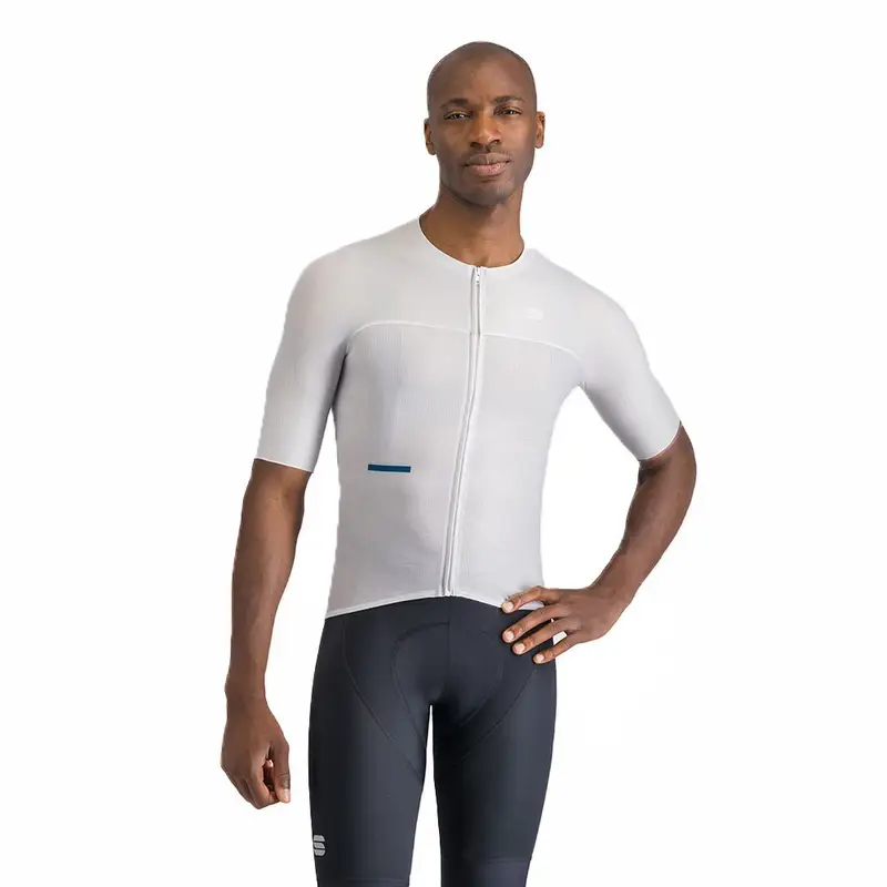 Maglia Ciclismo Light Stone Grigio Bianco Uomo L