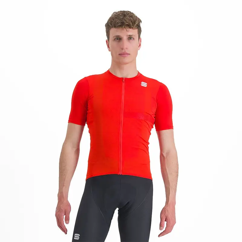 Maglia Ciclismo Matchy Chili Red Uomo M