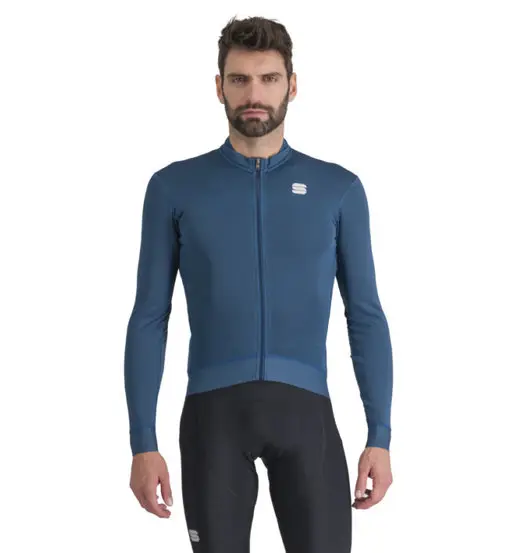 Monocrom Thermal - maglia ciclismo manica lunga - uomo Blue