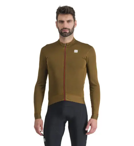 Monocrom Thermal - maglia ciclismo manica lunga - uomo Brown