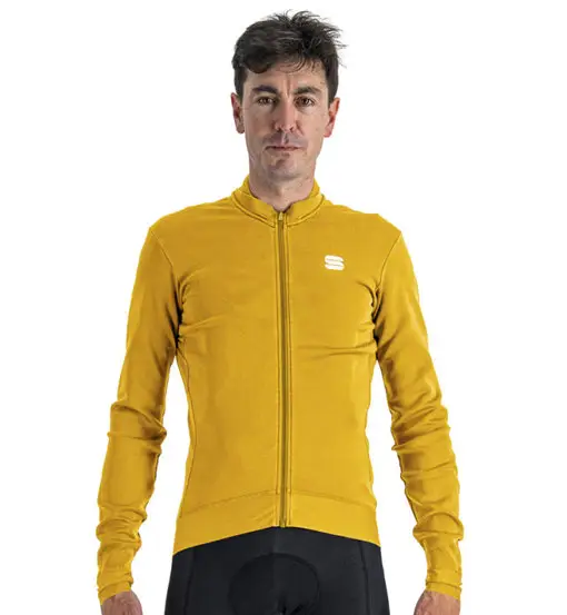 Monocrom Thermal - maglia ciclismo manica lunga - uomo Yellow