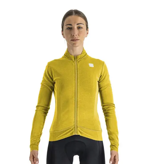 Monocrom Thermal W - maglia ciclismo manica lunga - donna Yellow