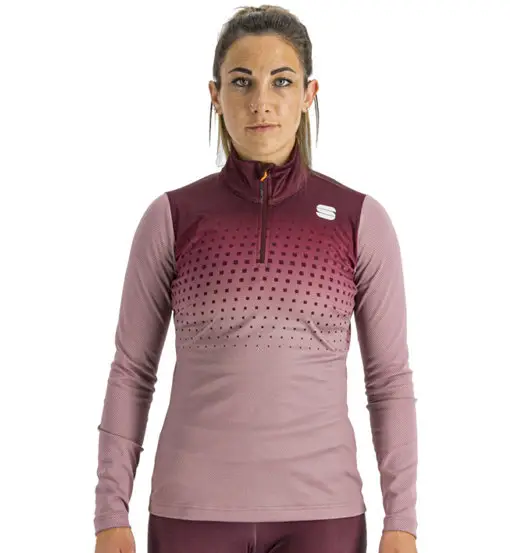 Rythmo W - maglia sci da fondo - donna Red