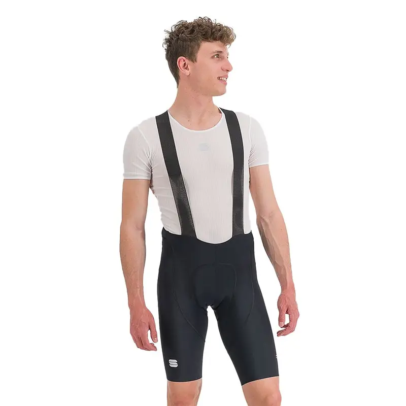 Salopette Ciclismo Classic Nero Chili Red Uomo S