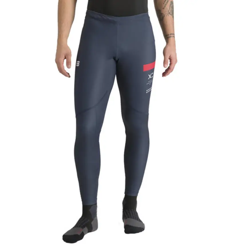 Squadra M - pantaloni sci da fondo - uomo Blue