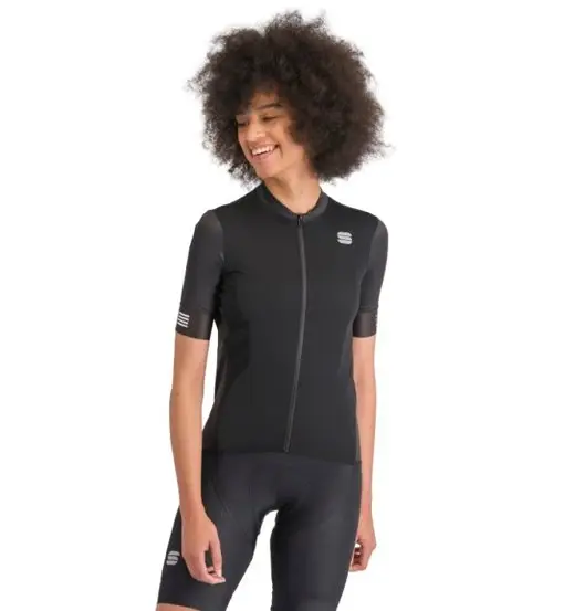 SRK - maglia ciclismo - donna Black