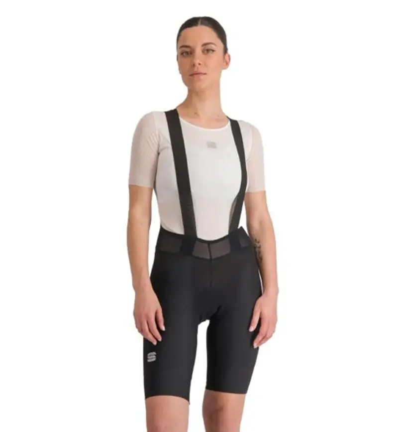 SRK W - pantaloncini ciclismo - donna Black