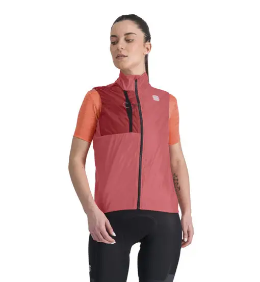 Sportful Gilet Donna Rosso 2485879