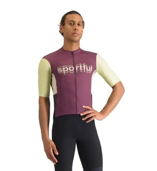 Supergiara Logo - maglia ciclismo - uomo Violet