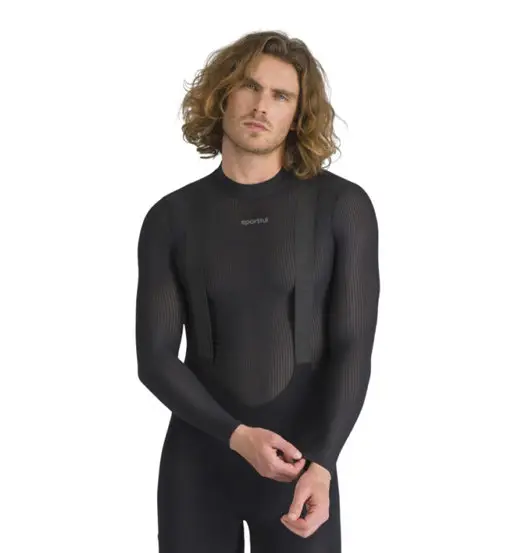 Winter Layer - maglietta tecnica ciclismo - uomo Black