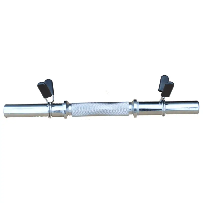 Manubrio da 2 kg + 2 dischi di arresto Sporti