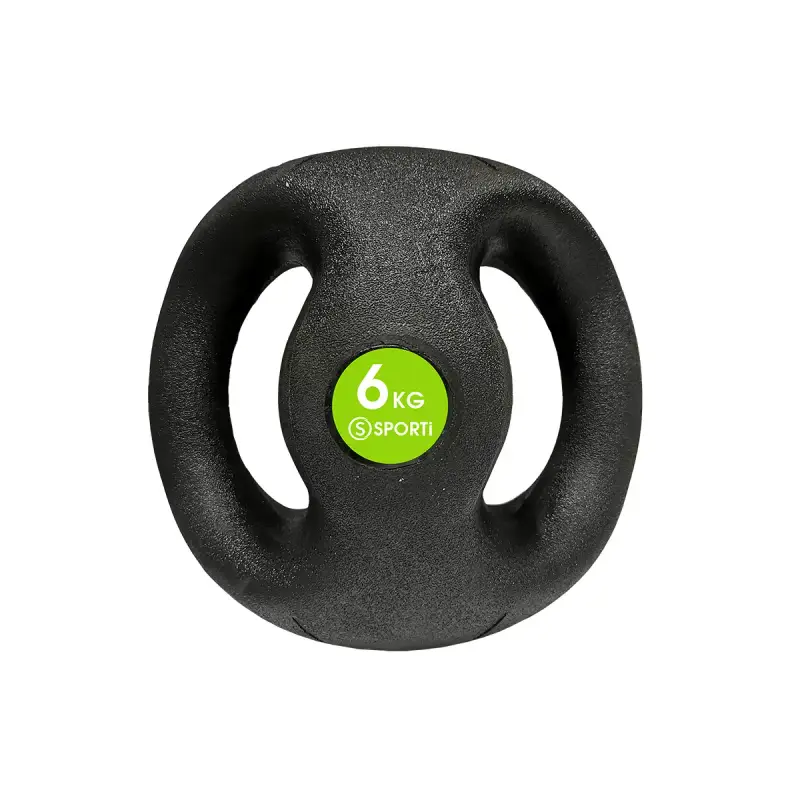 Palla medica a doppia impugnatura Sporti