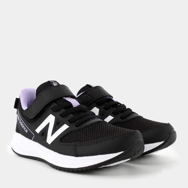 Sportive New Balance da Bambina, nero miniatura 2