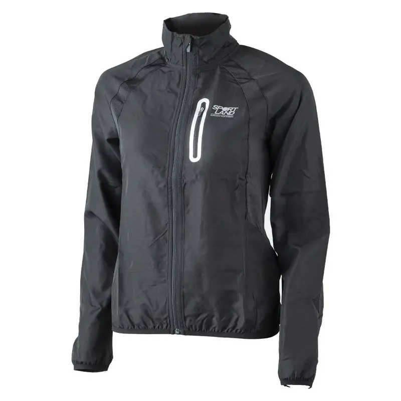 Giacca Running Marathon Nero Donna XS