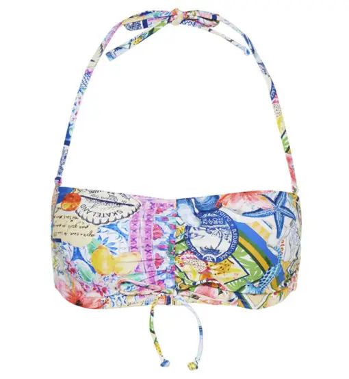 Bandeau - reggiseno costume - donna Blue