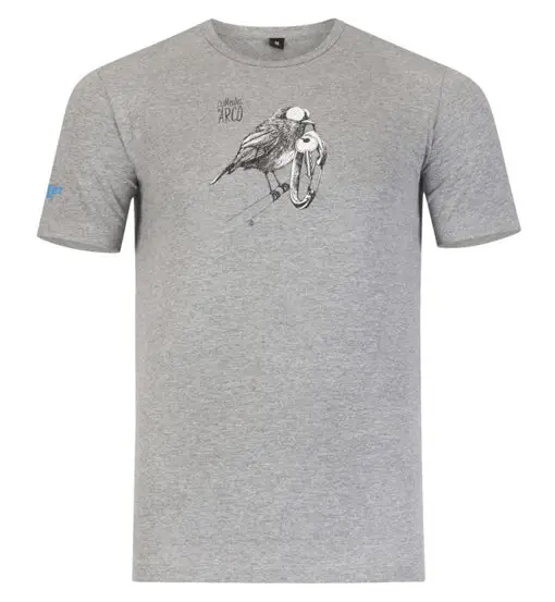 Climbing in Arco - T-shirt - uomo Grey
