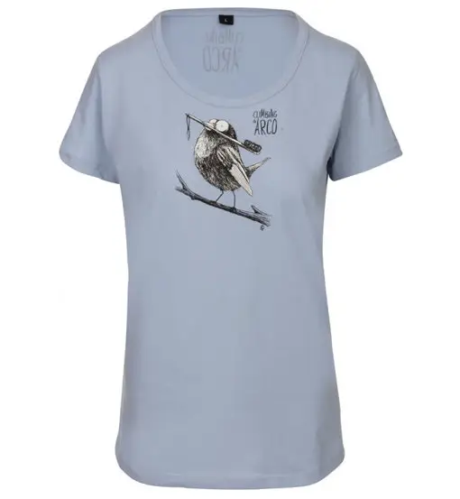 Climbing in Arco W - T-shirt - donna Blue