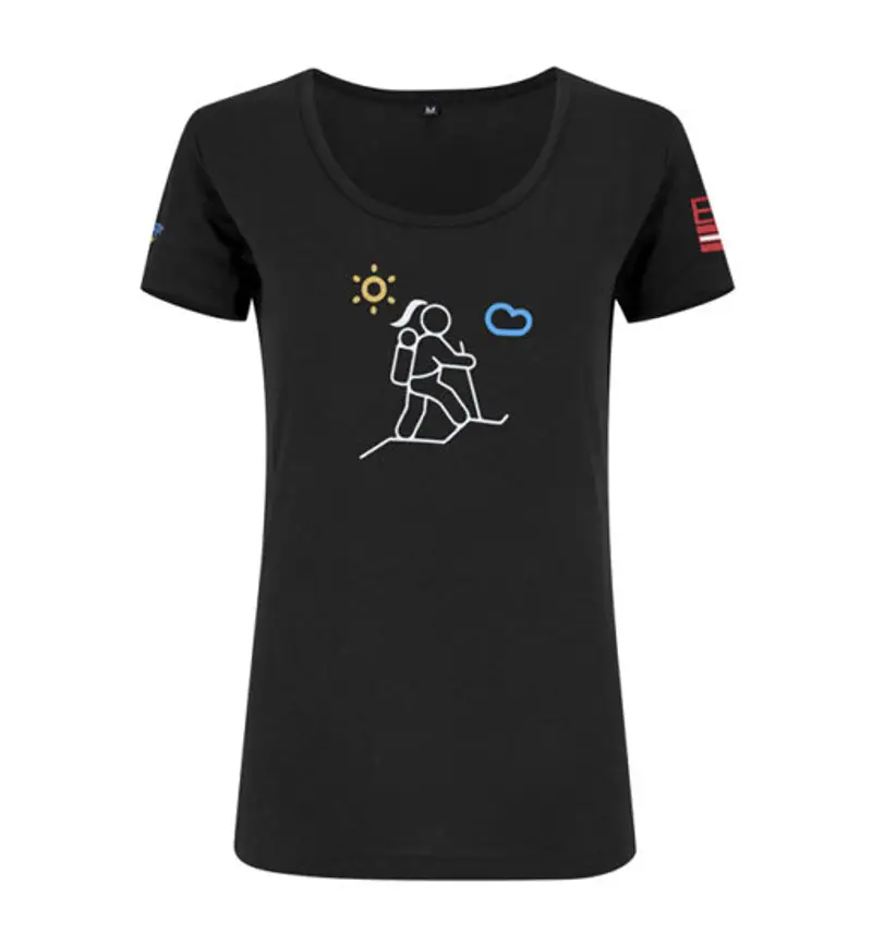 SPORTLER T-shirt Donna Nero 2402611