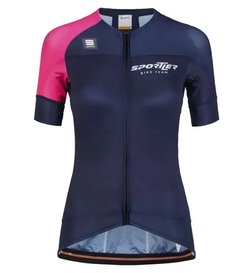 Evo Sportler Team - maglia ciclismo - donna Blue