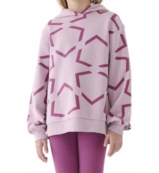 Felpa con cappuccio Jr - bambina Light Pink