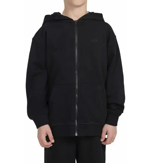 Felpa con cappuccio Jr - bambino Black