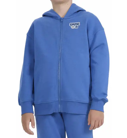 Felpa con cappuccio Jr - bambino Blue