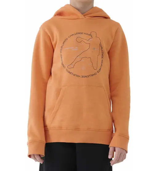 Felpa con cappuccio Jr - bambino Orange