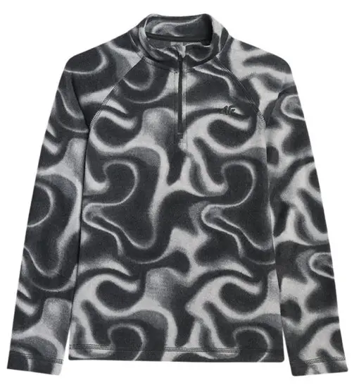 Fleece underwear F061 Jr - maglia a maniche lunghe - bambino Black