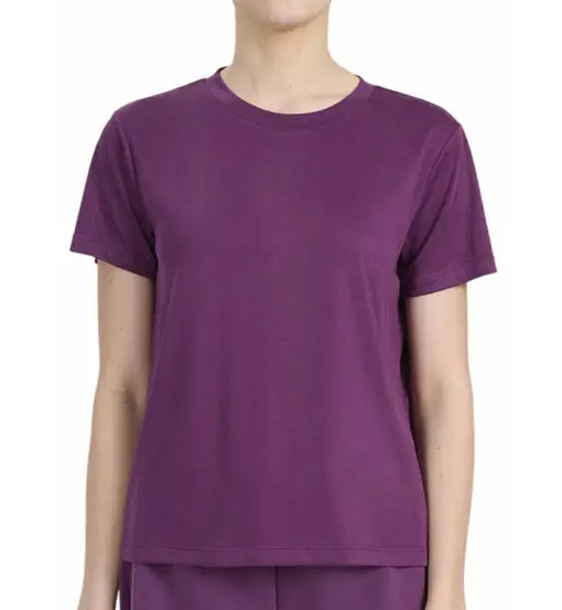 T-shirt W - donna Dark Purple