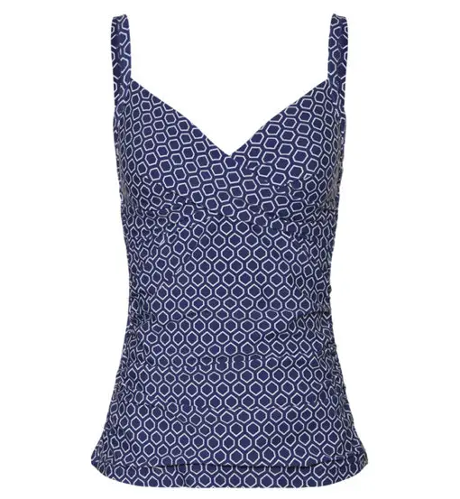 Tankini - top - donna Blue