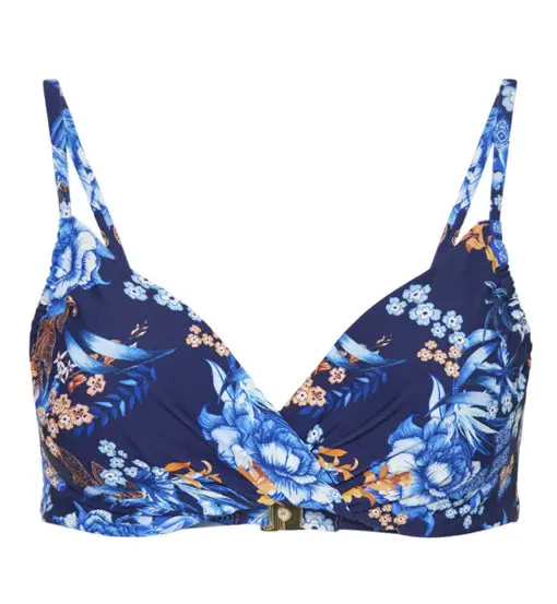 Twisted Schale - reggiseno costume - donna Blue