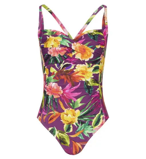 Wraped Swimsuit - costume intero - donna Violet