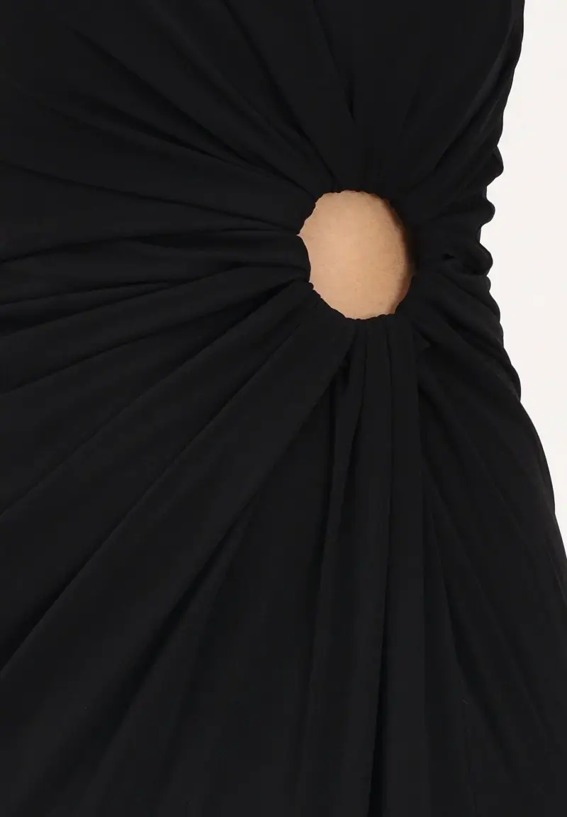 Abito lungo SPXSALETTA nero da donna miniatura 3