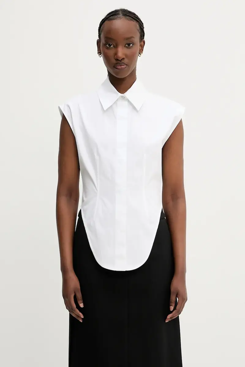 camicia in cotone Sabato donna colore bianco 2512111032600