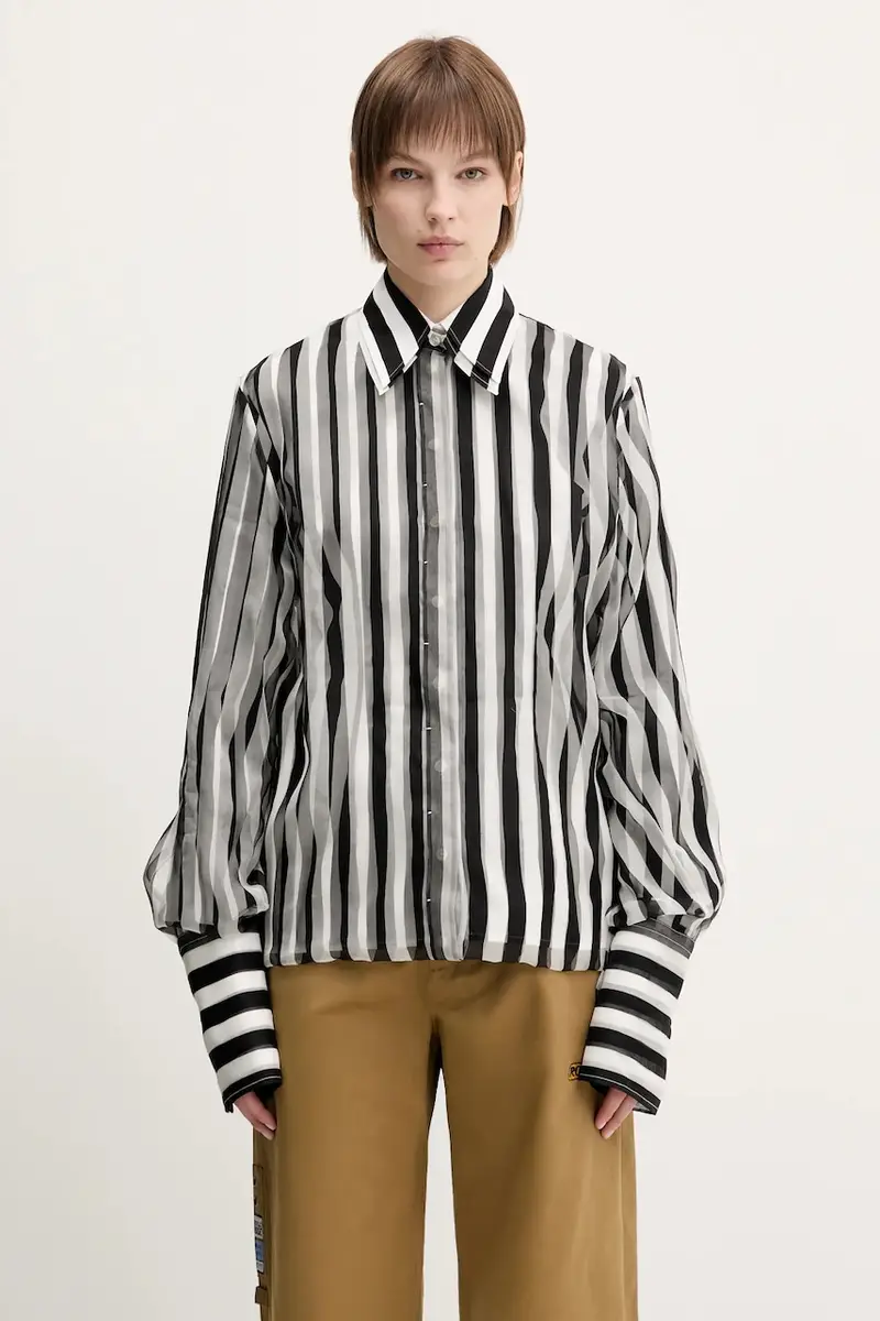 camicia in seta Sumero donna colore nero 2512111042600