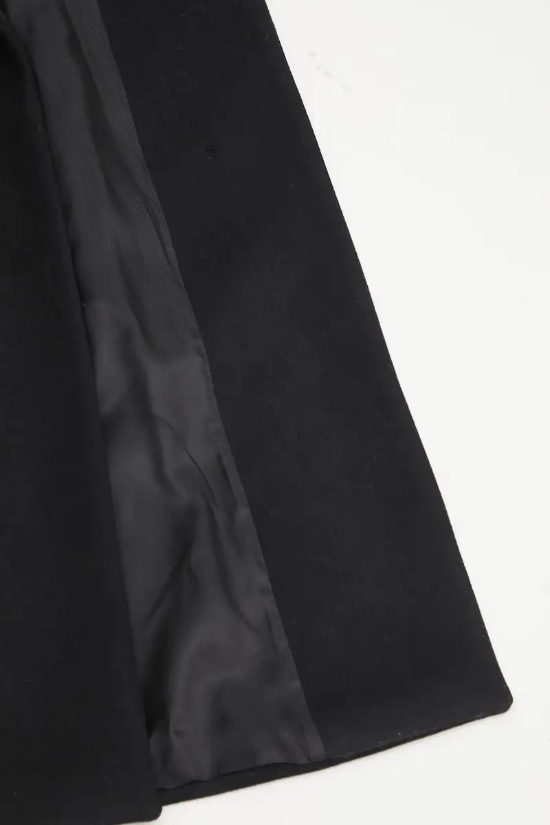 cappotto in lana ALA Nero miniatura 5