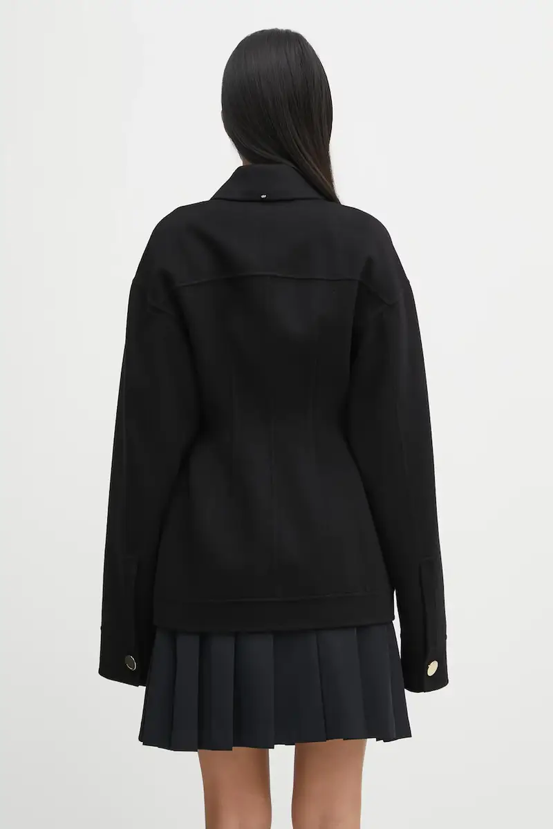 cappotto in lana EGEO colore nero 2522086011600 miniatura 3