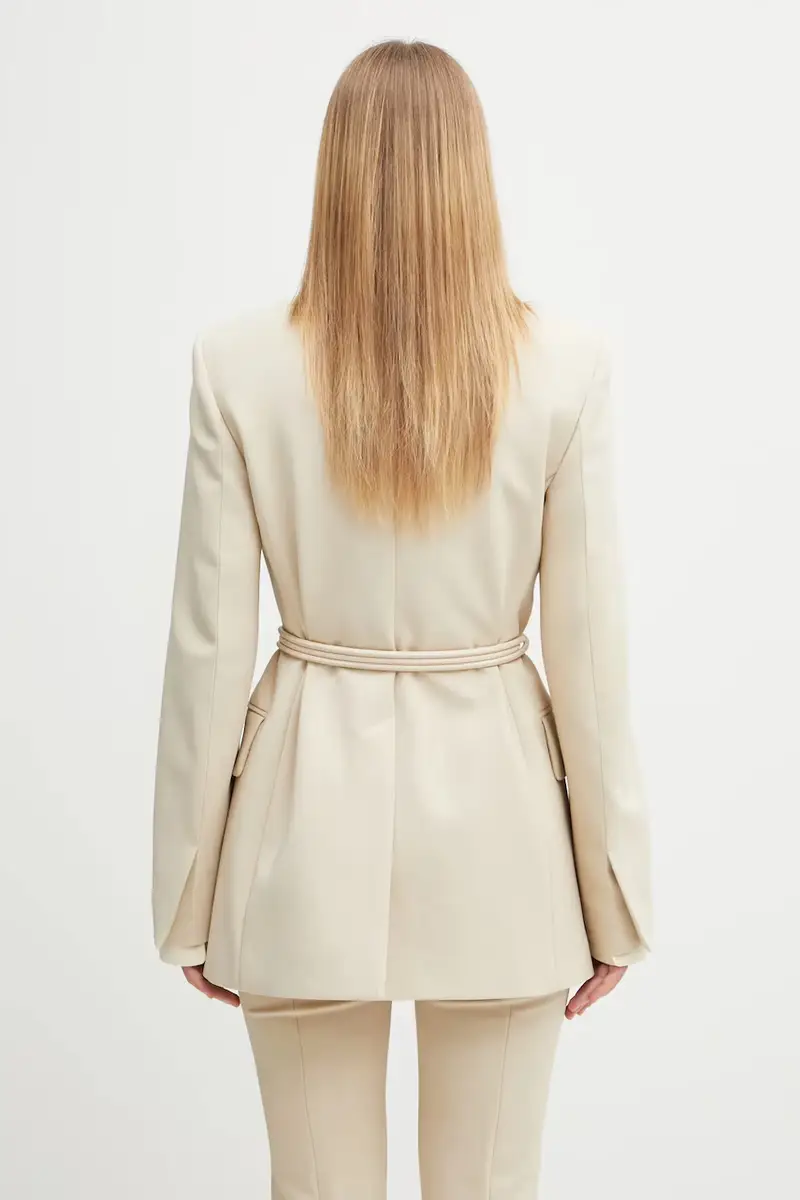 giacca GLASSA colore beige 2522046031600 miniatura 3