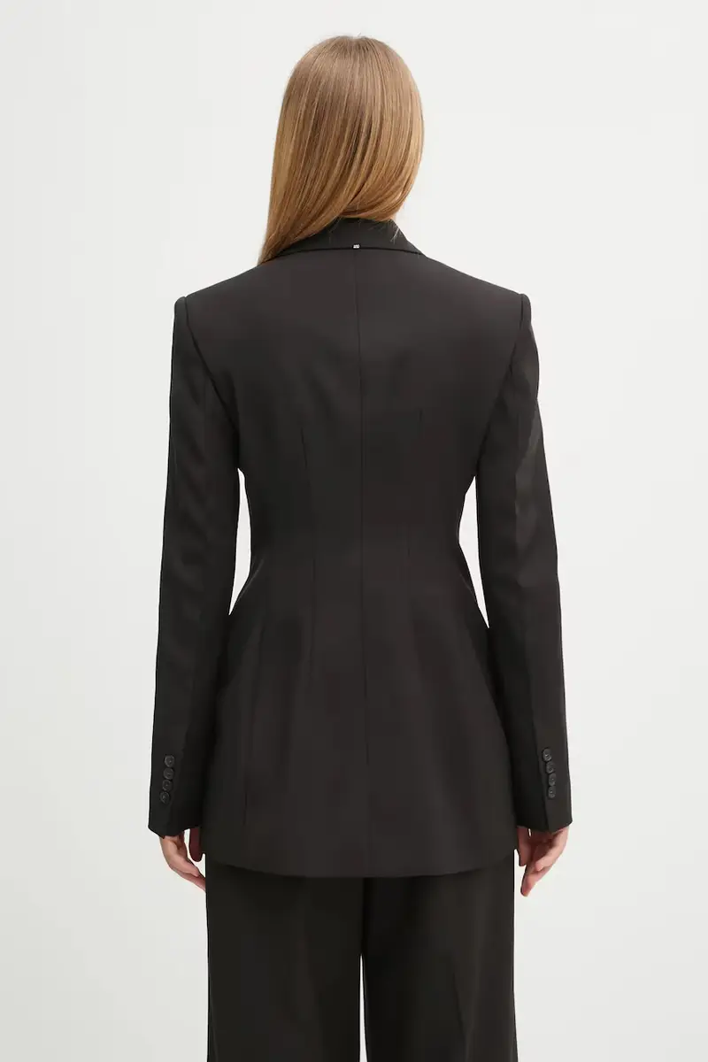 giacca in lana ADAMO colore marrone 2522046011600 miniatura 3